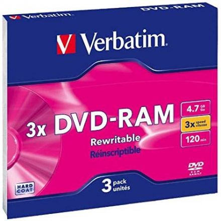 Диск DVD-RAM Verbatim 43499 4.7Gb