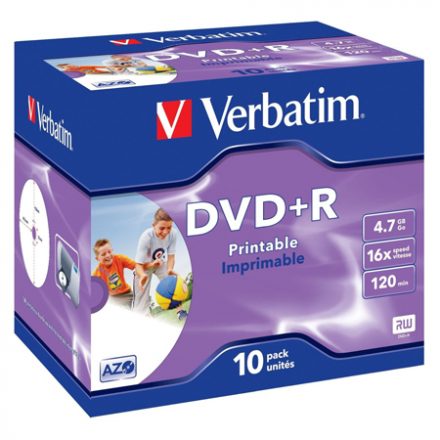 Диск DVD+R Verbatim 43508 4.7Gb