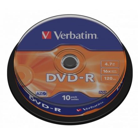 Диск DVD-R Verbatim 43523 4.7Gb