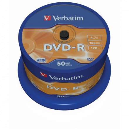 Диск DVD-R Verbatim 43548 4.7Gb