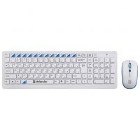 Клавиатура и мышь Defender Skyline 895 Nano White USB