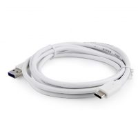 Кабель USB to type-C Gembird CCP-USB3-AMCM-6-W White 1.8m