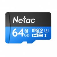 Карта памяти Netac microSDHC 64Gb (NT02P500STN-064G-R)