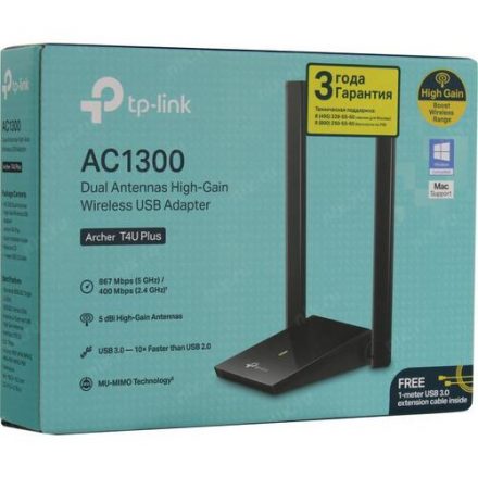 Wi-Fi адаптер TP-LINK Archer T4U Plus