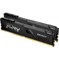 Оперативная память Kingston FURY Beast Black KF436C17BBK2/16