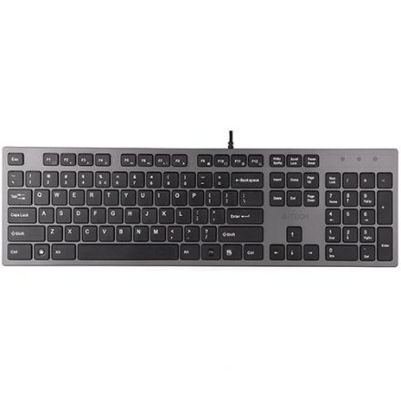 Клавиатура A4Tech KV-300H USB серый