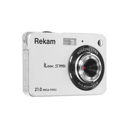 Фотоаппарат Rekam iLook S990i серебристый - купить по выгодной цене в интернет-м - Товар на картинке можно купить.