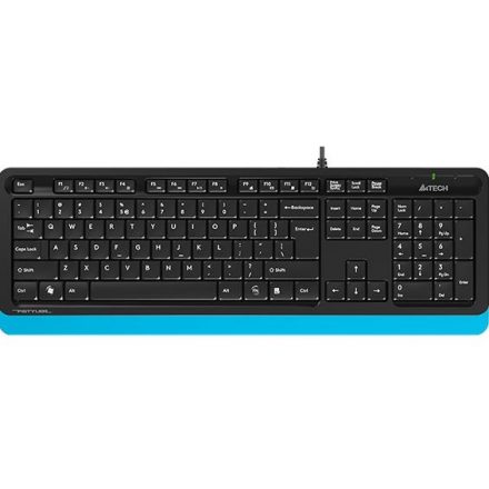 Клавиатура A4Tech Fstyler FK10 Black-Blue USB