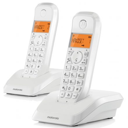 Радиотелефон Motorola S1202 белый