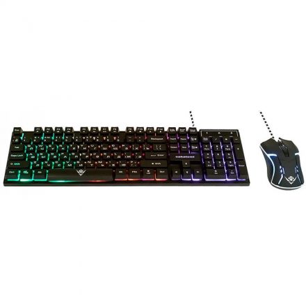 Клавиатура и мышь Nakatomi KMG-2305U Black