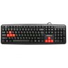 Клавиатура Dialog Nakatomi Navigator KN-02U Black-Red USB